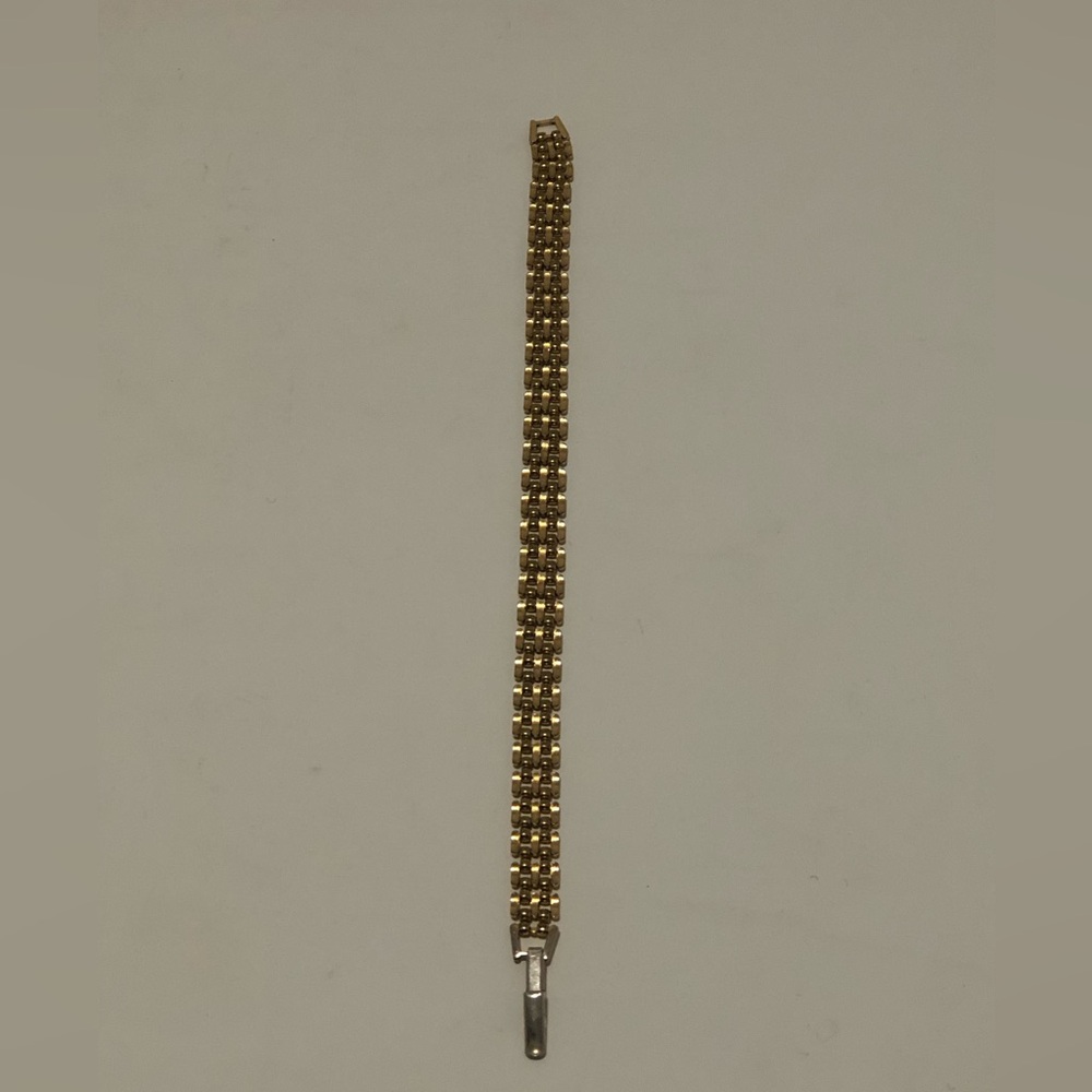Gold Tone Chain Bracelet